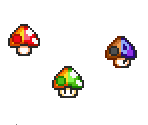 Mushrooms (Super Mario Bros. SNES, NES SMB-Accurate) - Mario Customs