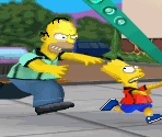 Main Menu - The Simpsons Bowling
