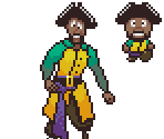 Pirate Clark (Earthbound-Style) - Backrooms Customs