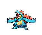 #0160 Mega Feraligatr (Gen 4-Style) - Pokémon Generation 2 Customs