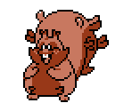 #0820 Greedent (G/S/C-Style) - Pokémon Customs