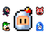Board Pieces - Super Bomberman: Panic Bomber World (JPN)