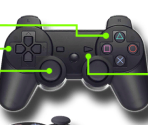 Controller & Buttons - Frogger: Hyper Arcade Edition
