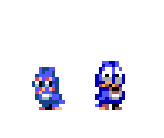 Flicky (SMS & GG-Styles Dual Sheet) - Sonic the Hedgehog Customs