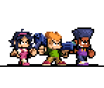 Pico, Nene, Darnell (FNF, Vampire Survivors-Style) - Newgrounds Customs