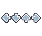 Arrows (Pixel, 2x Scale) - Friday Night Funkin' Customs
