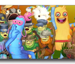 Summery Stickers Banner & Icons - My Singing Monsters