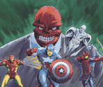 Title Screen - Captain America and The Avengers