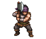 Bandit (Axe) - Suikoden STAR LEAP
