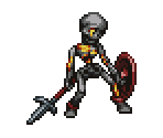 Dead Warrior (Spear) - Suikoden STAR LEAP