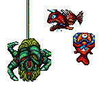 Stage 1 Enemies - Battle Mania: Daiginjou