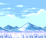 Snowy Mountains (Day) - Tiny Toon Adventures: Buster's Hidden Treasure