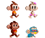 Characters & Balls - Super Monkey Ball: Tip 'n Tilt