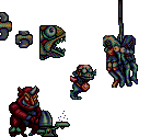 Stage 7 Enemies - Battle Mania: Daiginjou