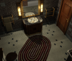 Blore Lombard's Bathroom - Agatha Christie: And Then There Were None