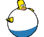Helium Homer - The Simpsons Game