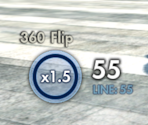 Trick/Scoring HUD - Skate 3