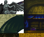 Long Library and Area Connection Tiles - Castlevania: Symphony of the Night