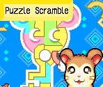 Puzzle Scramble - Hamtaro: Rainbow Rescue