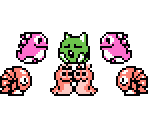 Snakey, Lepper, Gol, Alma (Kirby's Adventure-Style) - Adventures of Lolo / Eggerland Customs