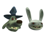 Character Heads (203) - Sam & Max Season 2 (Beyond Time and Space)