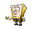 SpongeBob SquarePants (Pokémon Red / Blue-Style) - SpongeBob SquarePants Customs