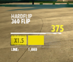 Trick/Scoring HUD - Skate It