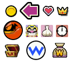 HUD - Wario Land: Shake It!