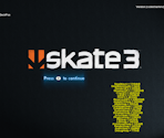 Title Screen (Prototype) - Skate 3