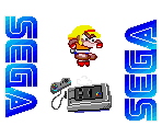 Sega Logo & Super Famicom Easter Egg - Trouble Shooter