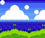 Beach Background - Mario Customs