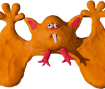 Winged Bat - Clay Jam