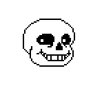 Sans (Dialogue Box, Side Facing) - Undertale Customs