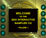 Sampler 1 Menu - 3DO Sampler Discs