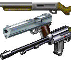Weapons and Pickups - Alien Cabal