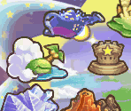 Level Select - Kirby Squeak Squad