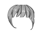 Hair Fronts - Anime Demon Girl