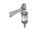 Left Hand Items - Anime Demon Girl