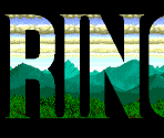 Giant Scrolling Marquee Text - Rings of Power