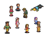 Unnamed Humans - Mega Man Battle Network 5