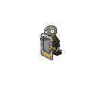 Screen Door Zombie - Plants vs. Zombies (J2ME)