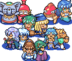 Playable Characters - Madou Sugoroku