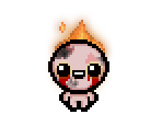 Gaper (Flaming) - The Binding of Isaac: Rebirth