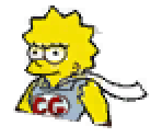 Lisa HUD (Early) - The Simpsons Game