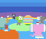 Katamari Damacy Rolling LIVE Cousins (Me & My Katamari Ending Minigame-Style) - Katamari Customs