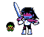 Kris (Pokémon Gold & Silver-Style) - Deltarune Customs