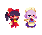 Playable Characters - Touhou ~Red Empress Devil.
