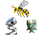 Enemies (Side-View) - Blaster Master 2