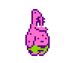 Patrick (Super Mario Bros. 2 NES-Style) - SpongeBob SquarePants Customs