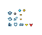 Minimap Icons - Final Fantasy II (Pixel Remaster)
